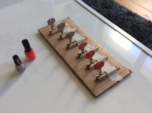 DIY clé vernis à ongles