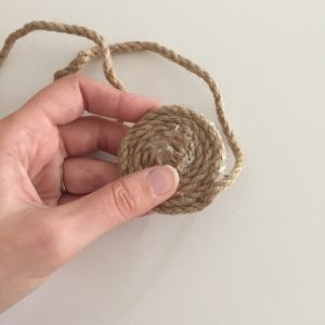 DIY panier en corde panier en jute panier tressé