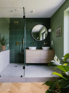 Salle de bain après réalisation