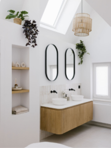 Salle de bain après réalisation