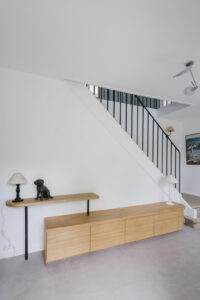 Hall d'entrée : meuble sur mesure