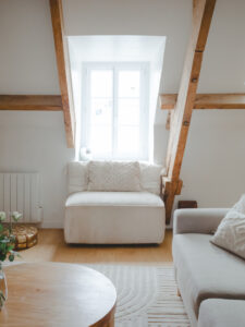 Salon quadruplex après réalisation