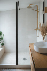 Salle de douche invités