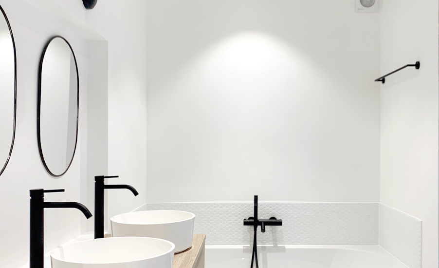 Salle de bain après réalisation