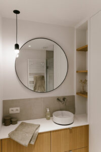 Salle de douche après réalisation