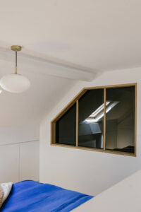 Verrière sur escaliers après réalisation