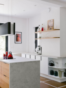 Cuisine après réalisation