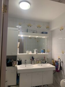 Salle de bain avant travaux