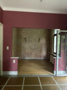 Salle à manger avant travaux