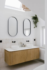 Photo après réalisation de la salle de bain