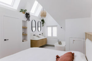 Photo après réalisation de la chambre parentale