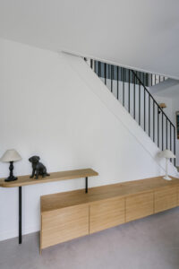 Hall d'entrée : meuble sur mesure