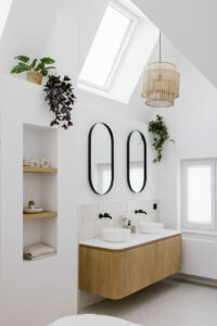 Photo après réalisation de la salle de bain