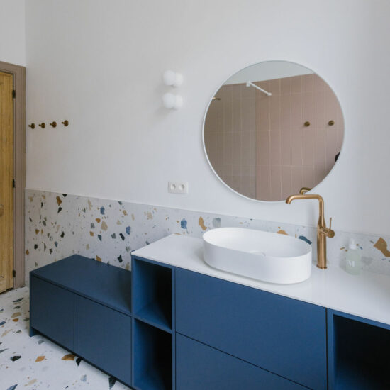 Salle de bain après réalisation