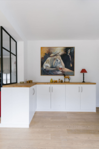 Coin verrière après réalisation