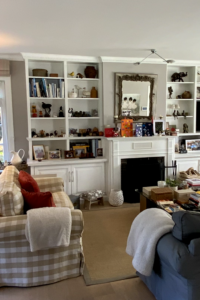 Salon avant réalisation