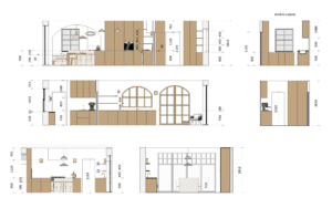 Plans cotés cuisine