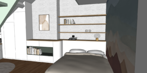 Immersion 3D chambre