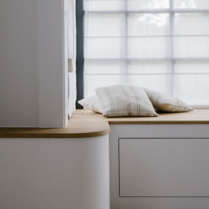 Banquette après réalisation