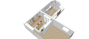 Vue 3D suite parentale