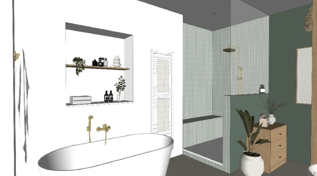 Immersion 3D salle de bain